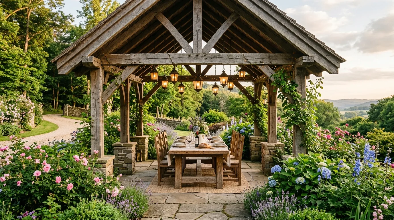 Outdoor Lounge Pavilion